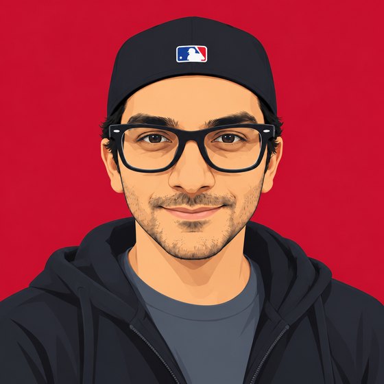 Illustrated portrait of Nouman Khan
